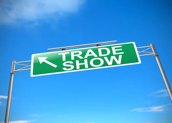 Begrip "trade show". — Stockfoto