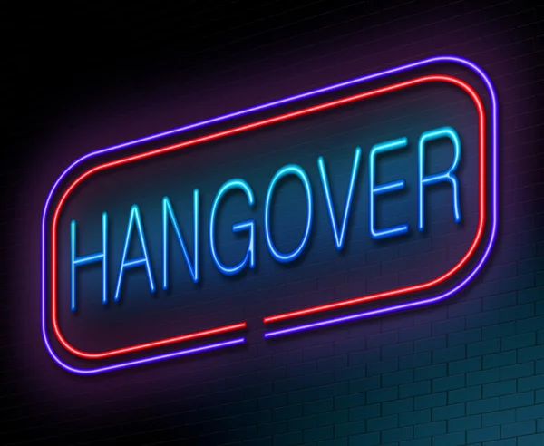 Concept Hangover . — Photo