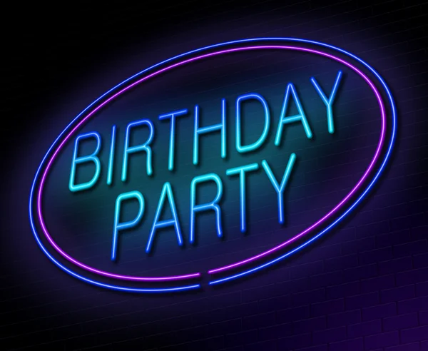 Birthday party concept. — Stock Photo, Image