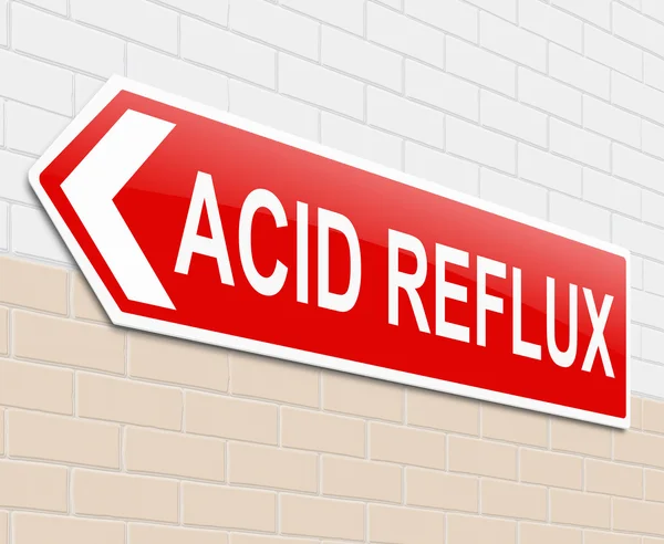 Acid reflux concept. — Stock Photo, Image