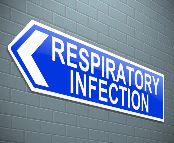 Concepto de infección respiratoria . —  Fotos de Stock