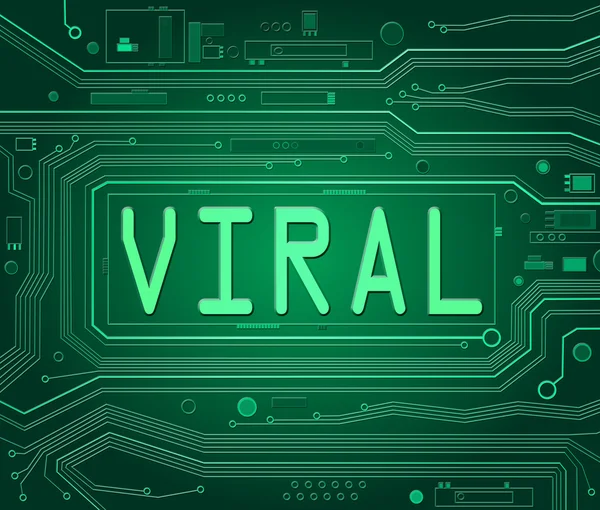 Viral concept. — Stock Photo, Image