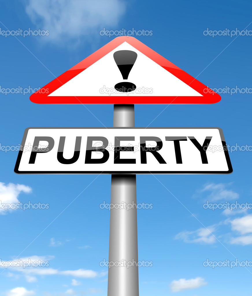 Puberty concept.
