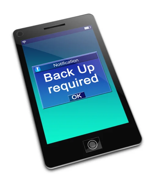 Back Up concept. — Stock Photo, Image