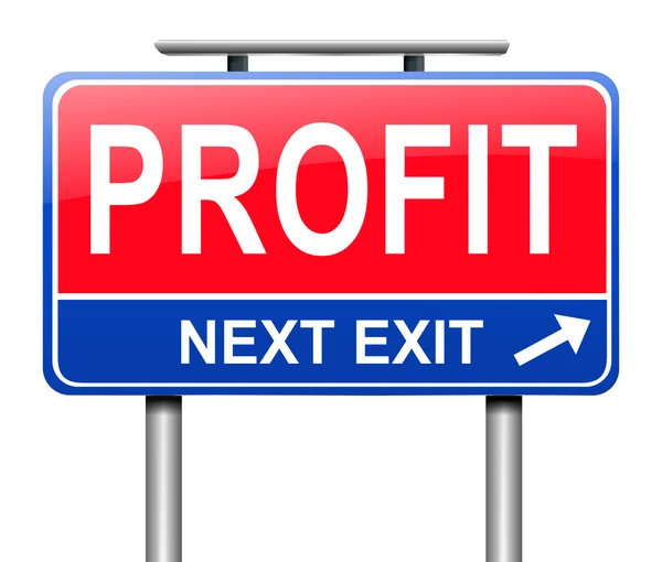 Profit concept. — Stock Photo, Image