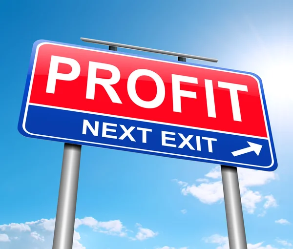 Profit concept. — Stock Photo, Image