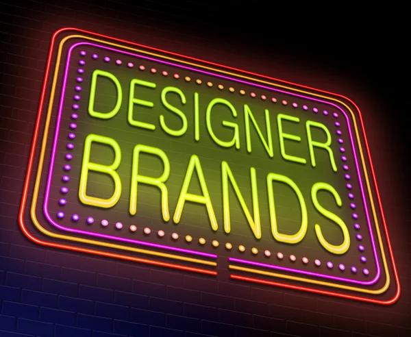Designer brands concept. — Stock Photo, Image