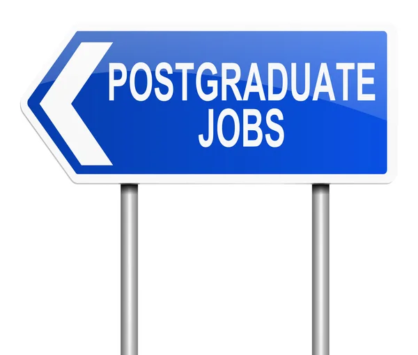 Postgraduate concept. — Stock Photo, Image