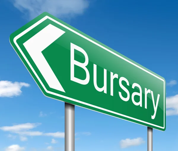 Bursary concept. — Stock Photo, Image