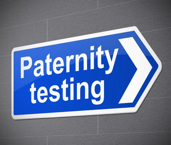 Paternity test concept. — Stock Photo, Image