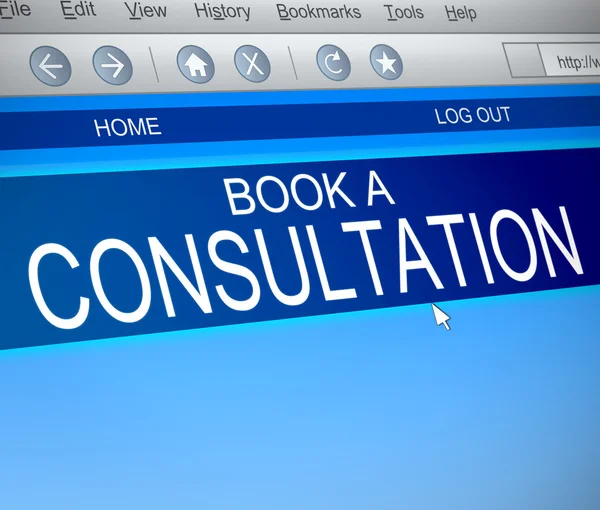 Consultation concept. — Stock Photo, Image