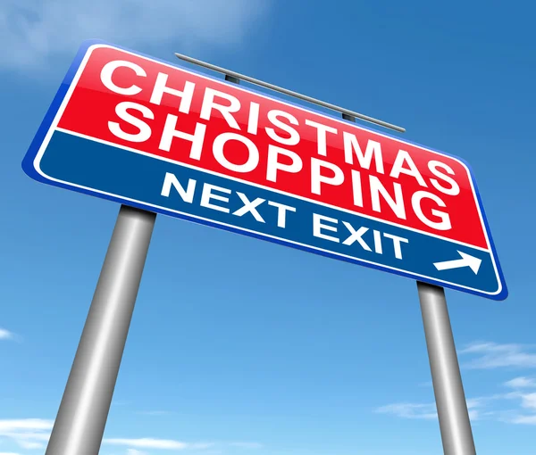 Christmas shopping concept. — Stock Photo, Image
