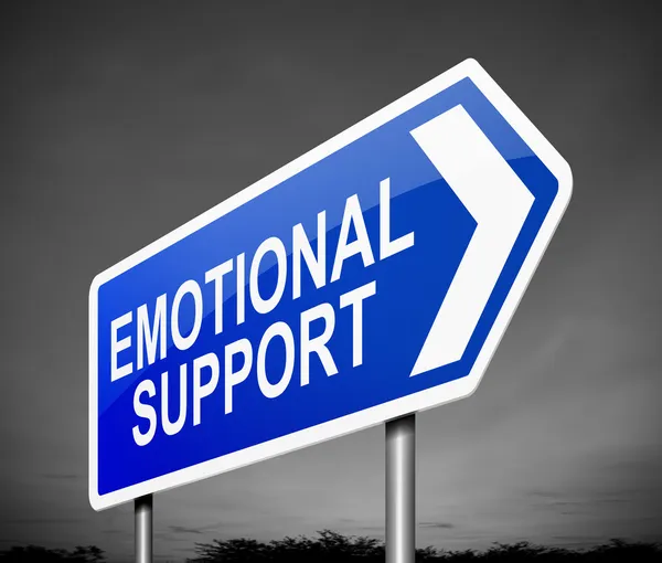 Emotional support concept. — Stock Photo, Image