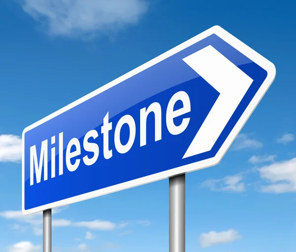 Milestone concept. — Stock Photo, Image