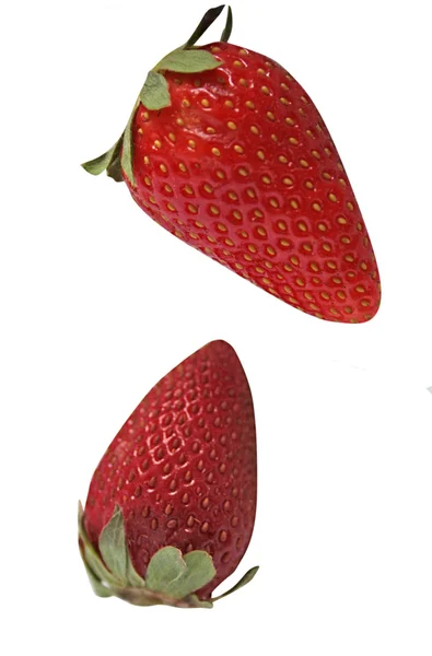 2 개의 딸기 — 스톡 사진