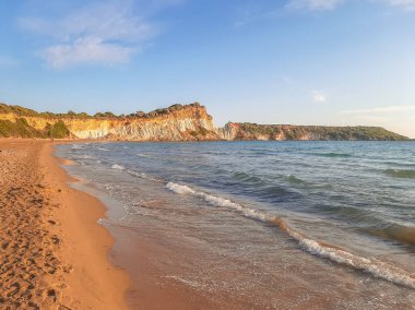 Geraka Sahili, Zakynthos Adası, Günbatımında Panorama