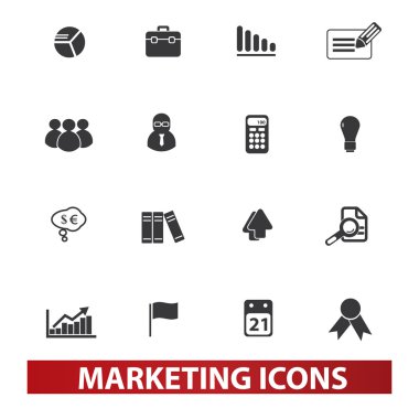 simgeler kümesi, vektör pazarlama & Pazar