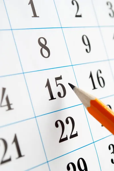 Calendario — Foto de Stock