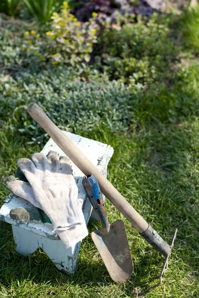 Outils de jardin — Photo