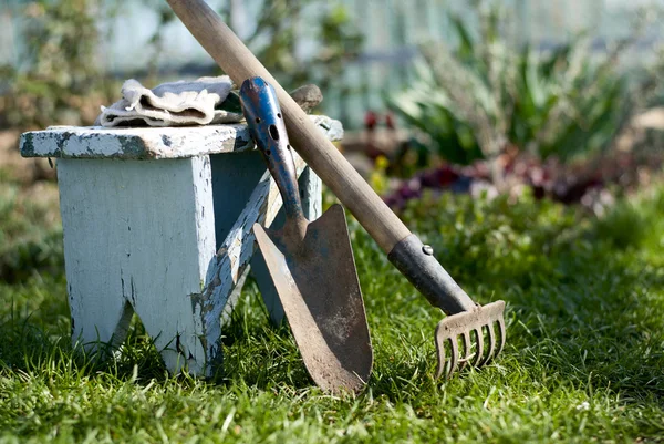 Attrezzi da giardino — Foto Stock