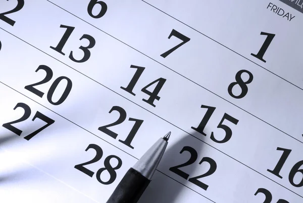 Calendario — Foto de Stock