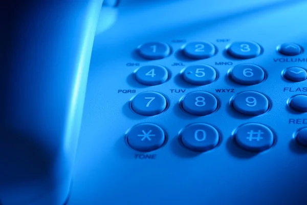 Keypad on a landline telephone — Stock Photo, Image