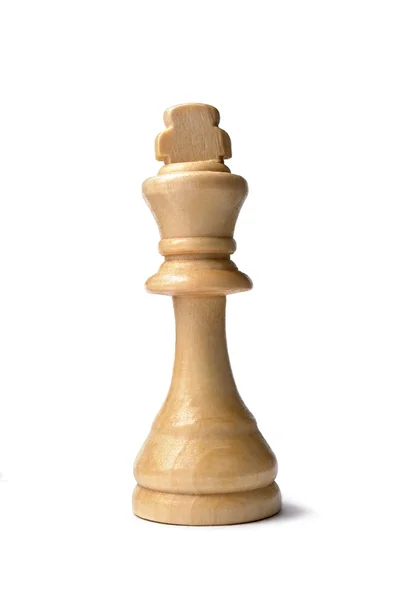 White king chess piece — Stock Photo, Image