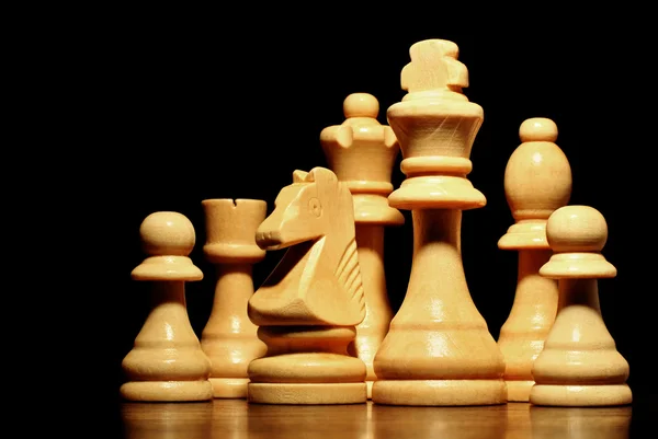 Set schaakstukken — Stockfoto
