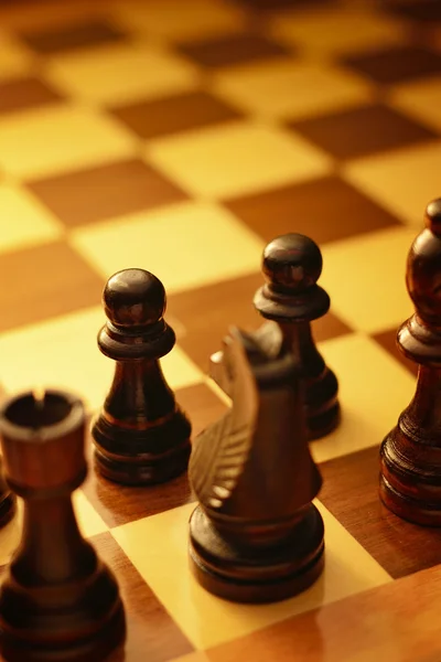 Artistic image of a game of chess — Stock Photo, Image