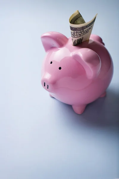 Banco de cerâmica rosa Piggy — Fotografia de Stock