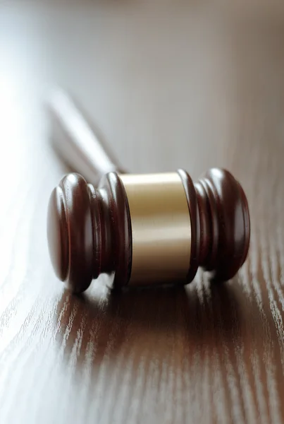 Wooden judges gavel — Stock Photo, Image