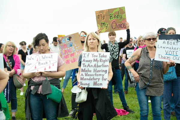  Protestocular, Roe v. Wade 'e açılan kürtaj haklarına destek için Washington, DC' deki 