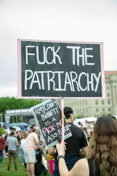  Protestocular, Roe v. Wade 'e açılan kürtaj haklarına destek için Washington, DC' deki 