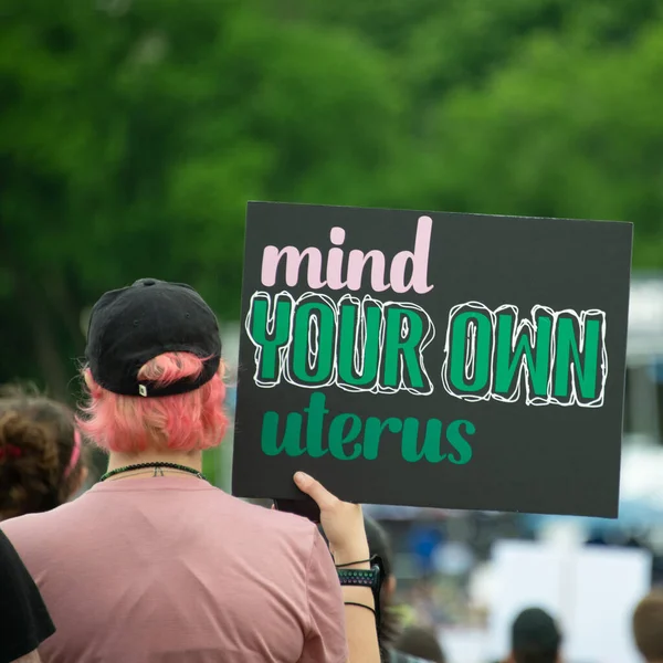  Protestocular, Roe v. Wade 'e açılan kürtaj haklarına destek için Washington, DC' deki 