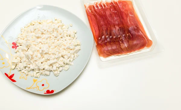 Ingredients for Italian pizza — Stock Photo, Image