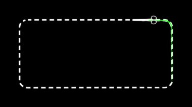 makas. yeşil ekran. Intro.