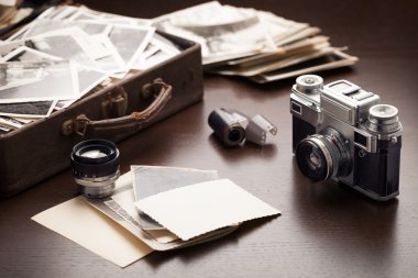eski fotoğraf ve Fotoğraf Ekipmanları