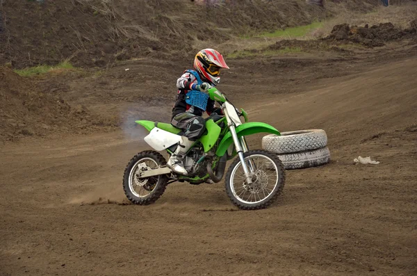 Motocross binici kız parça mx eğimli