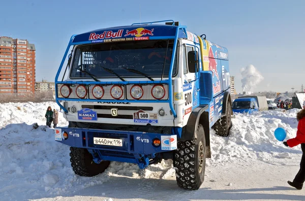 Truck the KAMAZ MASTER, shot in front — Stock Photo, Image