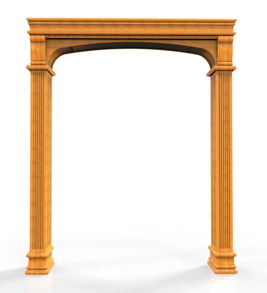 Arco di legno — Foto Stock