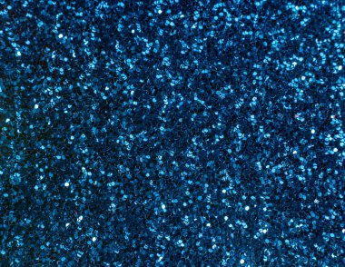 Renkli Spangles ile mavi Gletter Arkaplanı