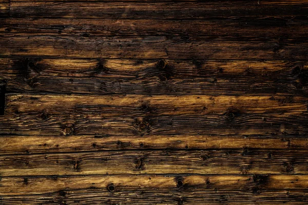 Closeup Picture Old Rustic Wooden Planks Eaten Caries — Stock Photo, Image