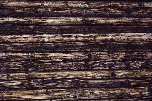 Κοντινή Φωτογραφία Παλιών Ρουστίκ Ξύλινων Σανίδων Που Τρώγονται Από Τερηδόνα — Φωτογραφία Αρχείου