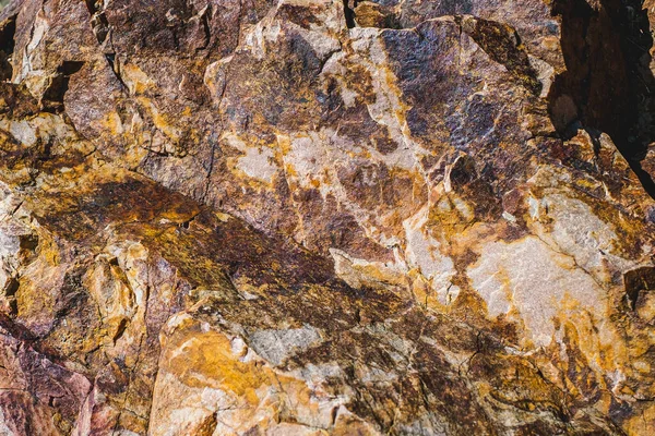 Rocas Color Mineral Vista Cercana — Foto de Stock