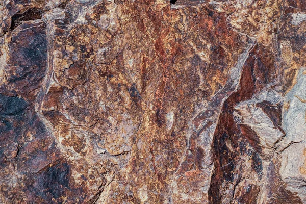 Rocce Colorate Minerali Vista Vicino — Foto Stock