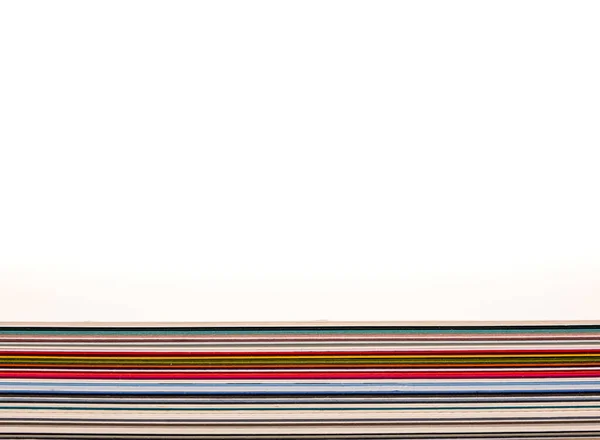 Листы Цветной Бумаги Вид Снизу — стоковое фото