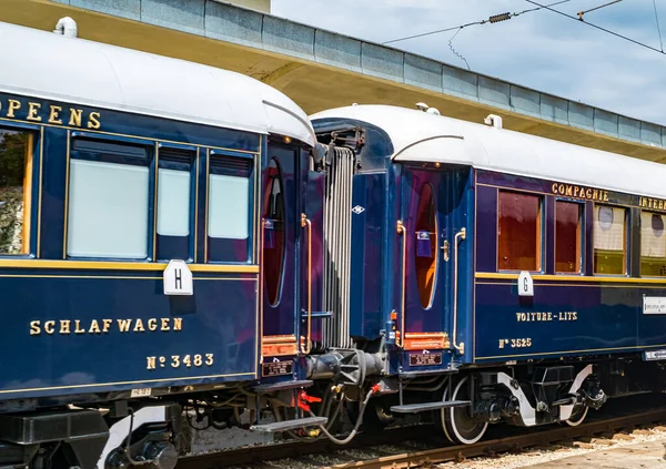 Ruse City Bulgaria Agosto 2017 Leggendario Venice Simplon Orient Express — Foto Stock