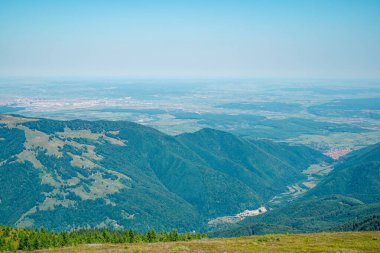 Romanya 'nın Cindrel dağlarından güzel manzara