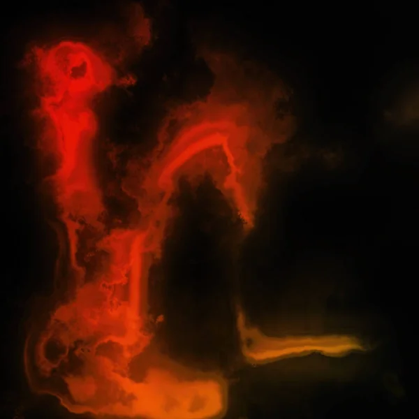 Illustration Abstract Fire Flame Dark — Stock Photo, Image