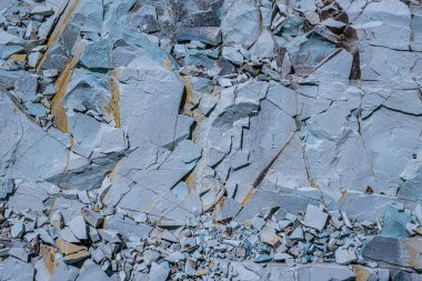 blue natural rock texture, close view